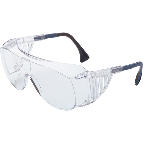 Lunettes de s&eacute;curit&eacute; Uvex Ultra-spec 2001 OTG, Lentille Transparent, Anti-&eacute;gratignures, ANSI Z87+/R&eacute;pond ou surpasse la norme CSA Z94.3 Helyx Safety & Industrial Supplies