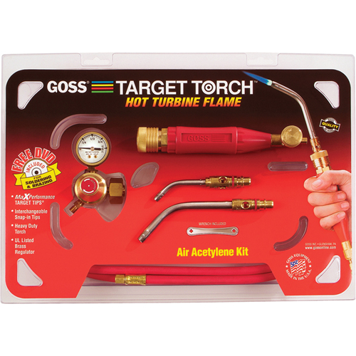 Ensembles de chalumeau pour soudage a&eacute;roac&eacute;tyl&eacute;nique Target Helyx Safety & Industrial Supplies