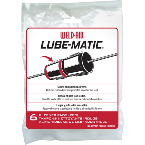 Lube-Matic - Tampons Wire Kleener, Tampons Helyx Safety & Industrial Supplies