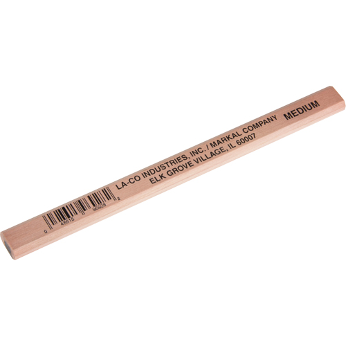 Crayon de menuisier noir &agrave; mine de duret&eacute; moyenne Helyx Safety & Industrial Supplies