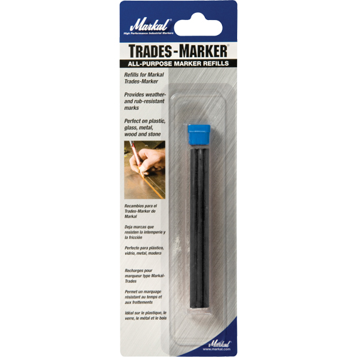 Trades Marker&reg; All Purpose Marker, Black Helyx Safety & Industrial Supplies