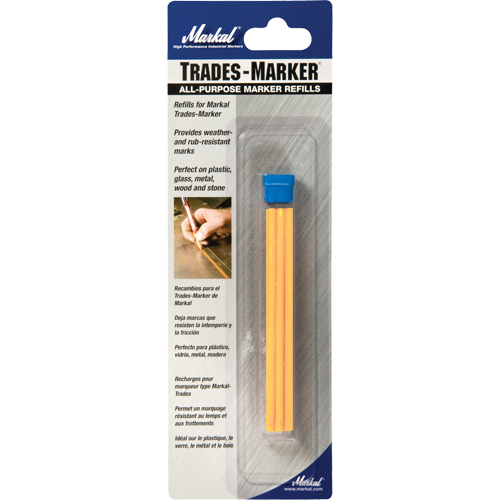 Trades Marker&reg; All Purpose Marker, Yellow Helyx Safety & Industrial Supplies
