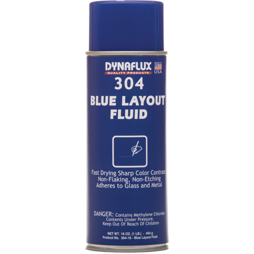 Layout Fluid, Blue, Aerosol Helyx Safety & Industrial Supplies