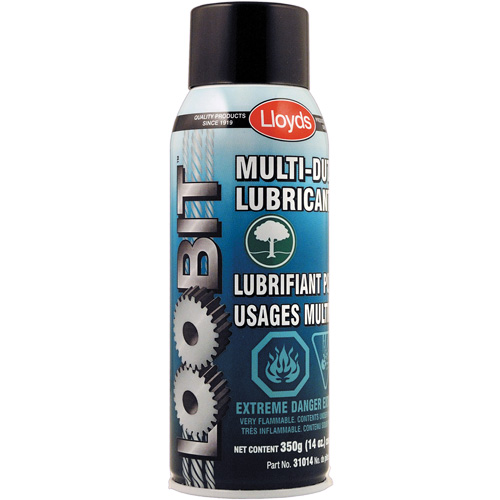 Loobit Multi Lubricant & Wire Rope Dressing, Aerosol Can Helyx Safety & Industrial Supplies