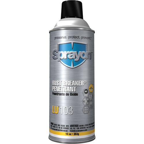 P&eacute;n&eacute;trant Rust Breaker LU103, Canette a&eacute;rosol, 16 oz Helyx Safety & Industrial Supplies