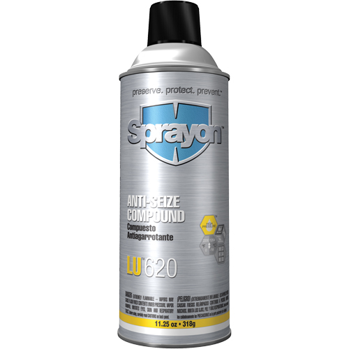 Compos&eacute; antigrippage LU620, 454 g, Canette a&eacute;rosol, 2200°F (1204°C) Temp max. Helyx Safety & Industrial Supplies