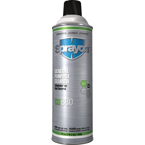 CD880 General Purpose Cleaner, Aerosol Can Helyx Safety & Industrial Supplies