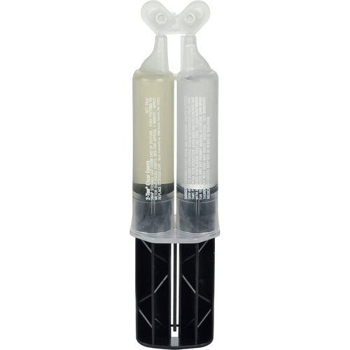 Adh&eacute;sif 2-Ton, 25 ml, Cartouche double, Deux composants, Transparent Helyx Safety & Industrial Supplies