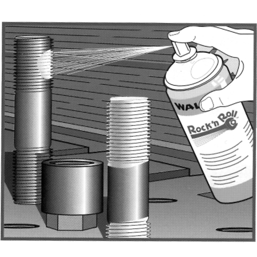 ROCK'N ROLL Anti-Seize, Aerosol Can Helyx Safety & Industrial Supplies