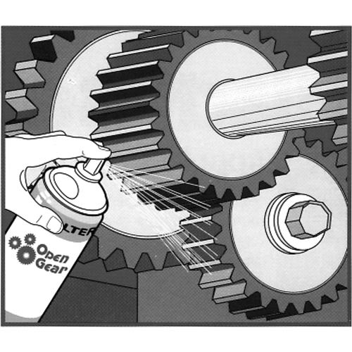 OPEN GEAR Lubricant, Aerosol Can Helyx Safety & Industrial Supplies