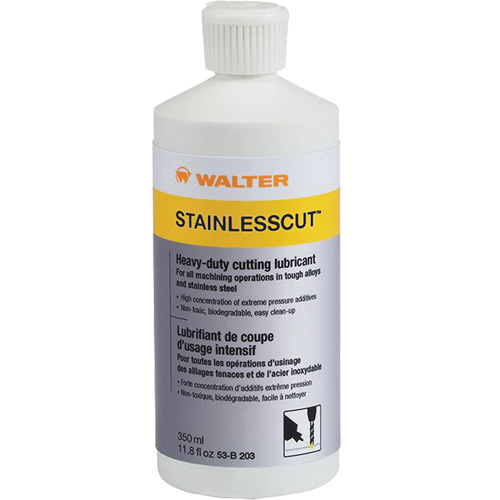 Lubrifiants de coupe extr&ecirc;me pression Stainlesscut, Bouteille pressable Helyx Safety & Industrial Supplies