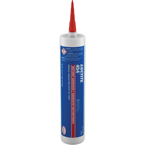 454 Surface Insensitive Gels, Clear, Cartridge, 10.58 oz. Helyx Safety & Industrial Supplies