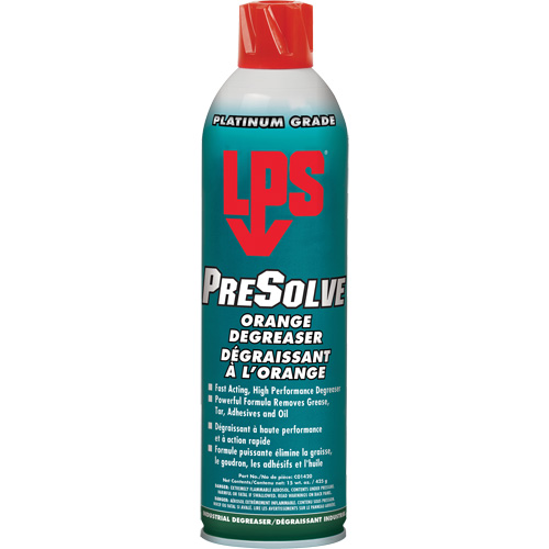 PreSolve&reg; Orange Degreaser, Aerosol Can Helyx Safety & Industrial Supplies