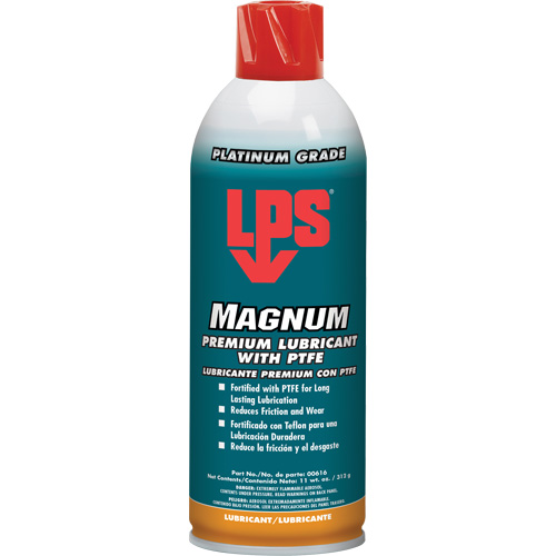 Lubrifiant de qualit&eacute; sup&eacute;rieure avec PTFE Magnum, Canette a&eacute;rosol, 16 oz Helyx Safety & Industrial Supplies