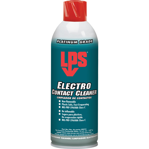 Electro Contact Cleaner, Aerosol Can Helyx Safety & Industrial Supplies