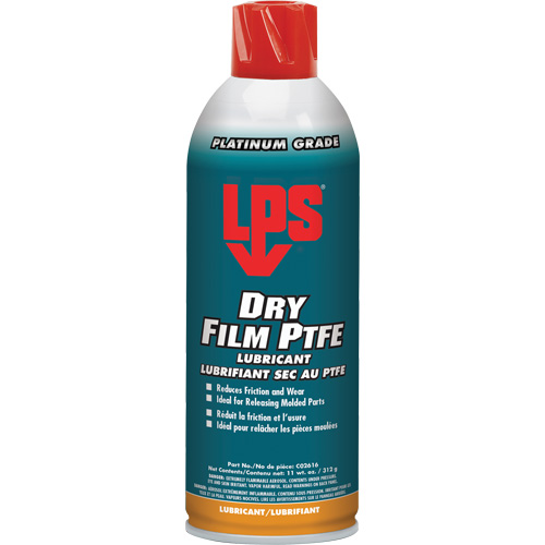 Lubrifiant sec au PTFE, Canette a&eacute;rosol, 16 oz Helyx Safety & Industrial Supplies