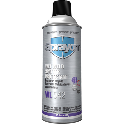 WL942 Wet Weld Spatter Protectant, Aerosol Helyx Safety & Industrial Supplies