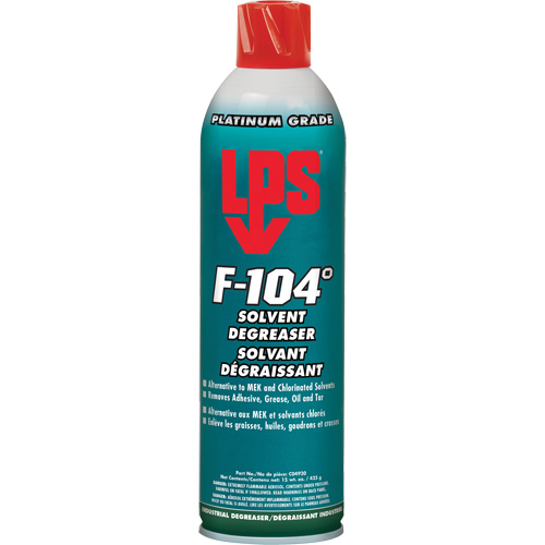 Solvant & d&eacute;graissant &agrave; &eacute;vaporation rapide F-104°, Canette a&eacute;rosol Helyx Safety & Industrial Supplies