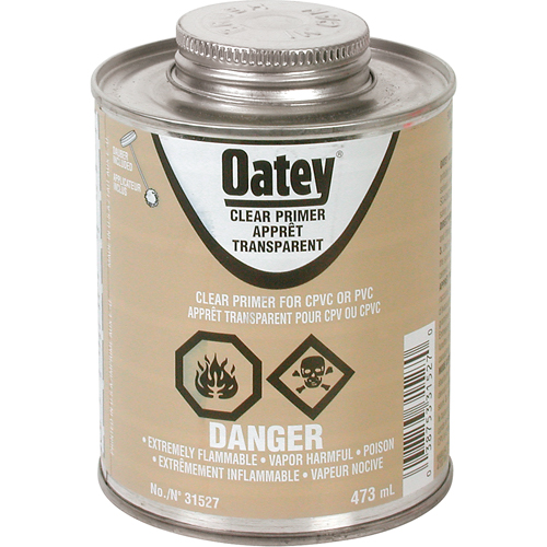 Appr&ecirc;t transparent, 473 ml, Canette &agrave; dessus brosse Helyx Safety & Industrial Supplies