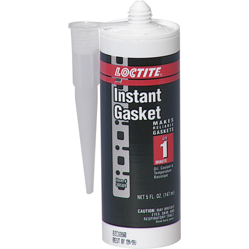 Scellant &agrave; joints Instant Gasket, Cartouche, Noir Helyx Safety & Industrial Supplies