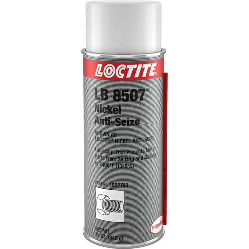 Nickel Anti-Seize Lubricant, Aerosol Can, 2399°F (1315°C) Max. Temp. Helyx Safety & Industrial Supplies