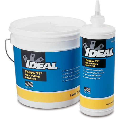 Yellow 77&reg; Wire Pulling Lubricant, Bottle Helyx Safety & Industrial Supplies