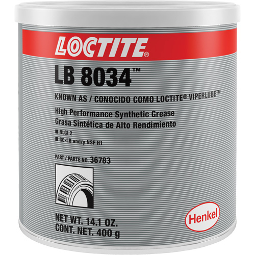 Viperlube High Performance Synthetic Grease, 514 g., Can Helyx Safety & Industrial Supplies