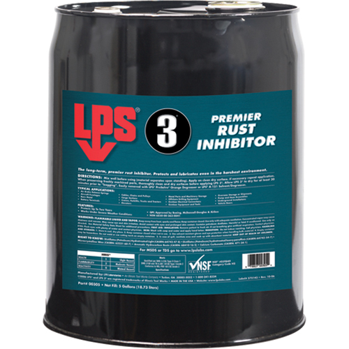 3&reg; Premier Rust Inhibitor, Pail Helyx Safety & Industrial Supplies