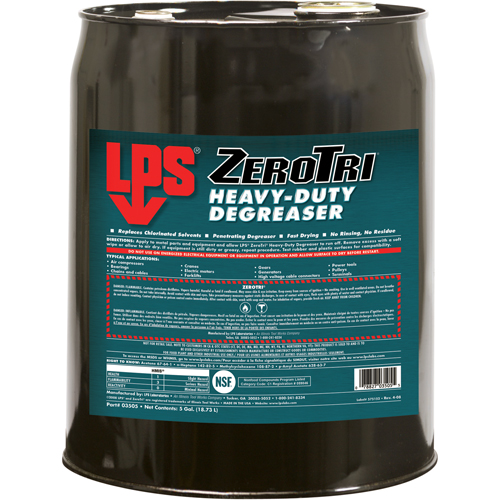 ZeroTri&reg; Heavy-Duty Degreaser, Pail Helyx Safety & Industrial Supplies