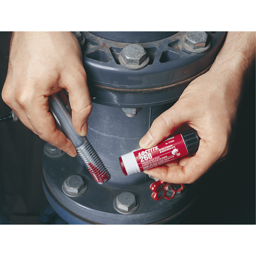 Quickstix Threadlocker 268 , Red, High, 9 g, Stick Helyx Safety & Industrial Supplies