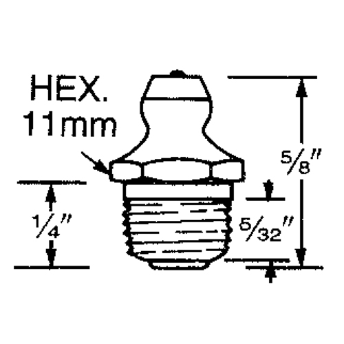 Raccord, Filetage de 10 mm Helyx Safety & Industrial Supplies