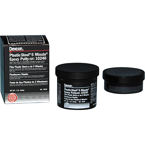 Plastic Steel&reg; 5 Minute&reg; Putty, 1 lb., Tub Helyx Safety & Industrial Supplies