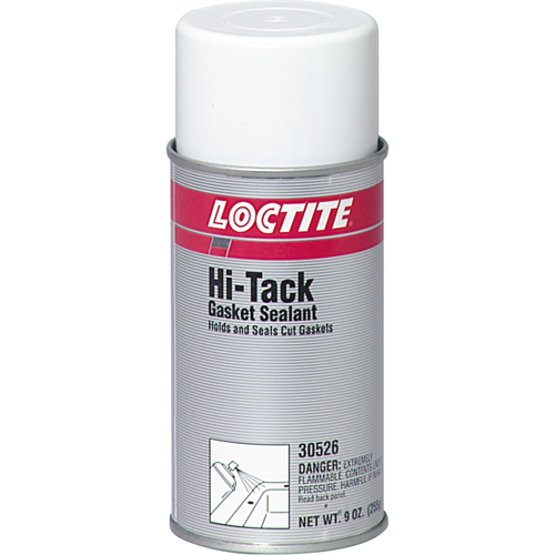 Hi-Tack Gasket Sealant, Aerosol Can, Red Helyx Safety & Industrial Supplies