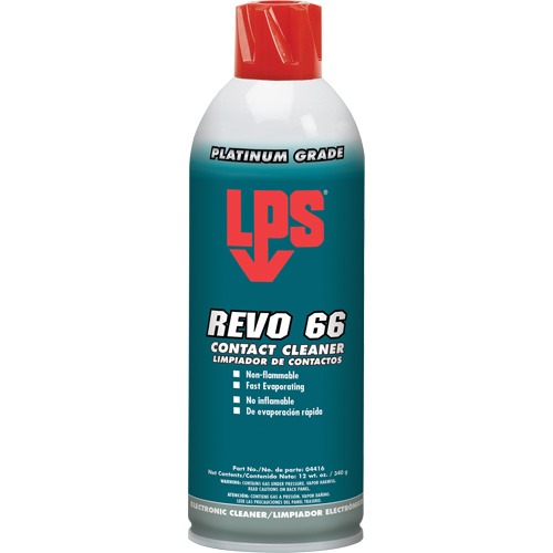 Nettoyant pour contacts Revo 66, Canette a&eacute;rosol Helyx Safety & Industrial Supplies