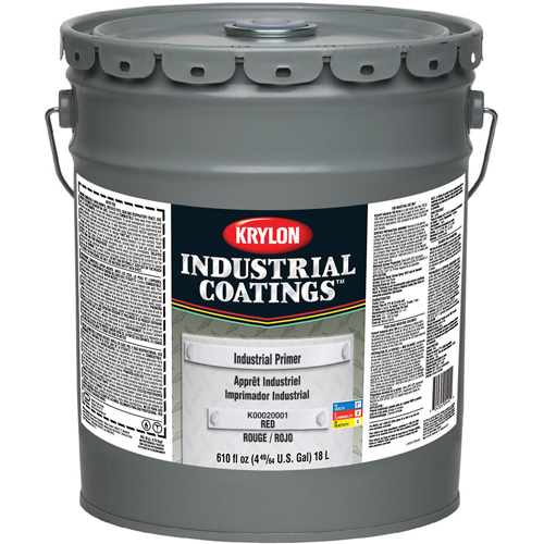 Industrial Primer, 18.9 L, Pail, Red Oxide Helyx Safety & Industrial Supplies