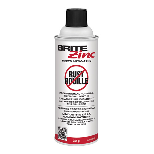 BRITE Zinc&reg; Corrosion Inhibitor, Aerosol Can Helyx Safety & Industrial Supplies