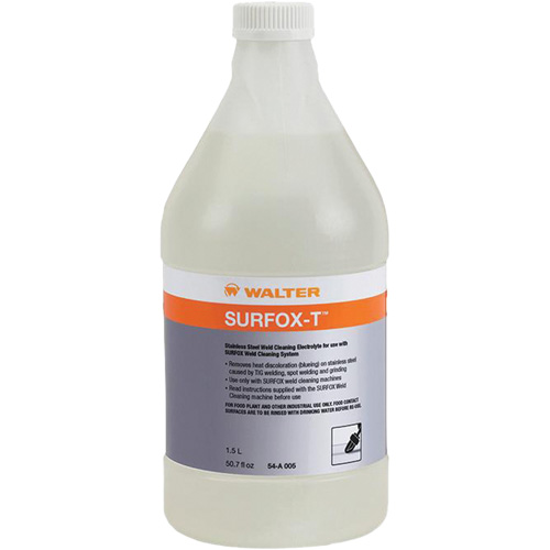 Nettoyant de soudures SURFOX-T, 1,5 L, Bouteille Helyx Safety & Industrial Supplies