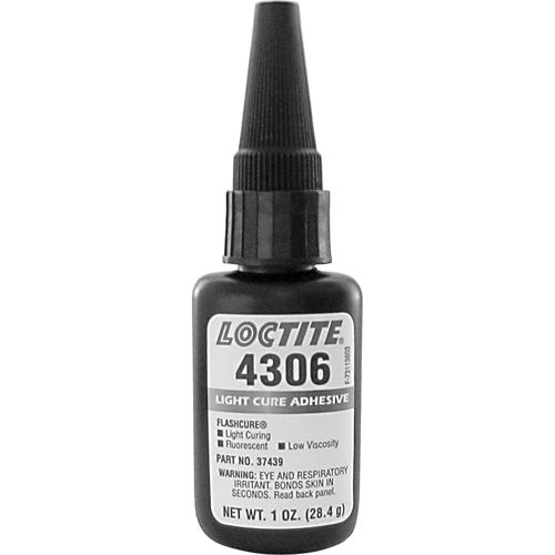 4306 Flashcure Cyanoacrylate, 1 oz. Helyx Safety & Industrial Supplies