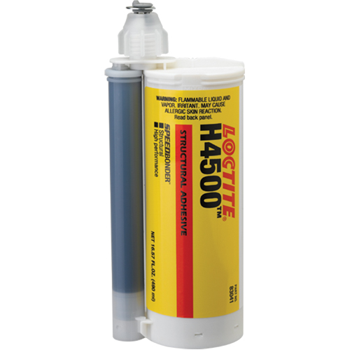 Speedbonder H4500 Structural Adhesive, Two-Part, Dual Cartridge, 678 g., Grey Helyx Safety & Industrial Supplies