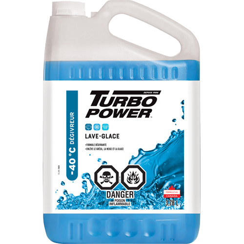 Liquide lave-glace toutes saisons Turbo Power, Cruche, 3,78 L Helyx Safety & Industrial Supplies