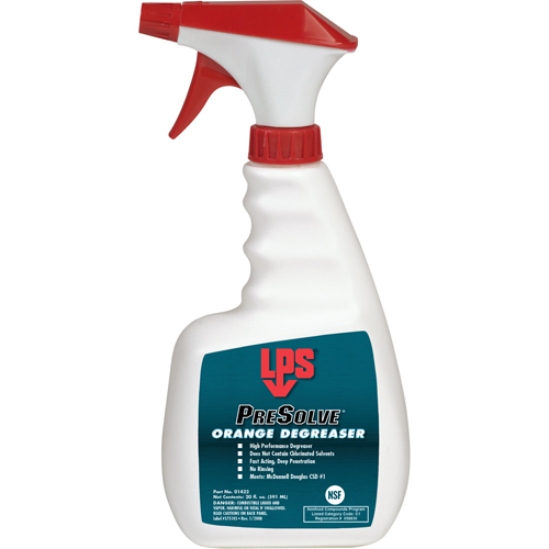 PreSolve&reg; Orange Degreaser, Trigger Bottle Helyx Safety & Industrial Supplies