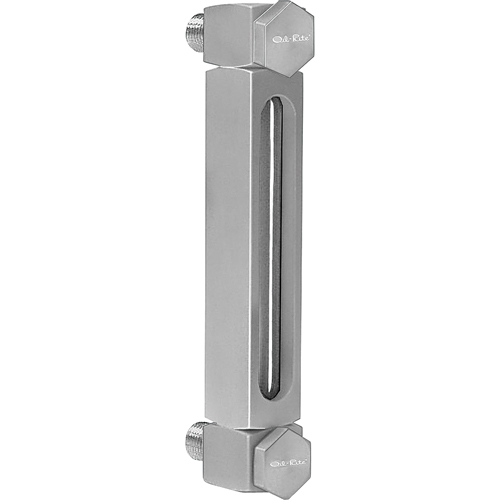 Aluminum Liquid Level Gauge, Threaded, 5" L, 205°F (96.11° C) Helyx Safety & Industrial Supplies