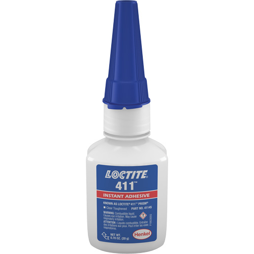 Prism 411 renforc&eacute;, Transparent, Bouteille, 20 g Helyx Safety & Industrial Supplies