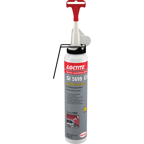 5699 RTV Silicone Gasket Maker, Tube, Grey Helyx Safety & Industrial Supplies
