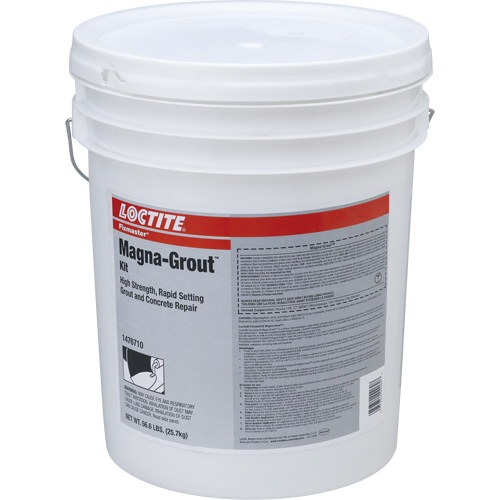 Produit de r&eacute;paration du b&eacute;ton Magna-Grout Fixmaster, Seau Helyx Safety & Industrial Supplies