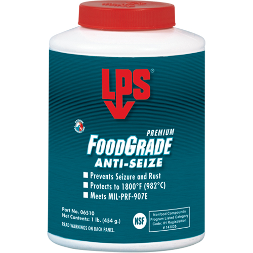 Food Grade Anti-Seize, 1 lb., Bottle Helyx Safety & Industrial Supplies