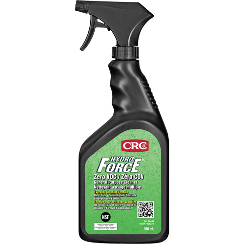 HydroForce&reg; Zero VOC General Purpose Cleaners, 946 ml, Trigger Bottle Helyx Safety & Industrial Supplies