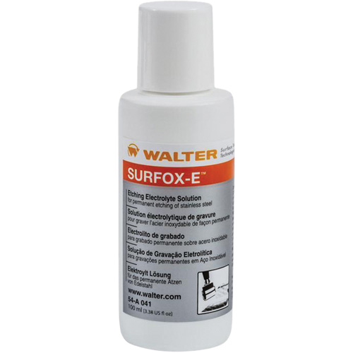 Solution de gravure SURFOX-E Helyx Safety & Industrial Supplies