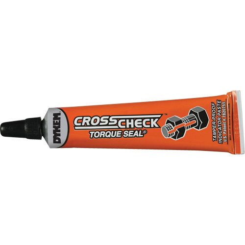 Cross Check Torque Seal&reg; Tamper-Proof Indicator Paste, 1 fl. oz., Tube, Orange Helyx Safety & Industrial Supplies