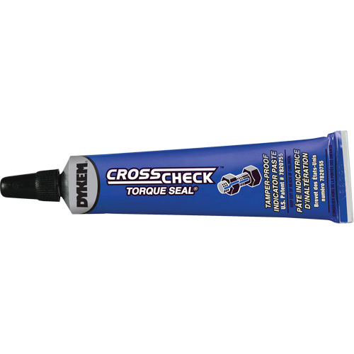Cross Check Torque Seal&reg; Tamper-Proof Indicator Paste, 1 fl. oz., Tube, Blue Helyx Safety & Industrial Supplies
